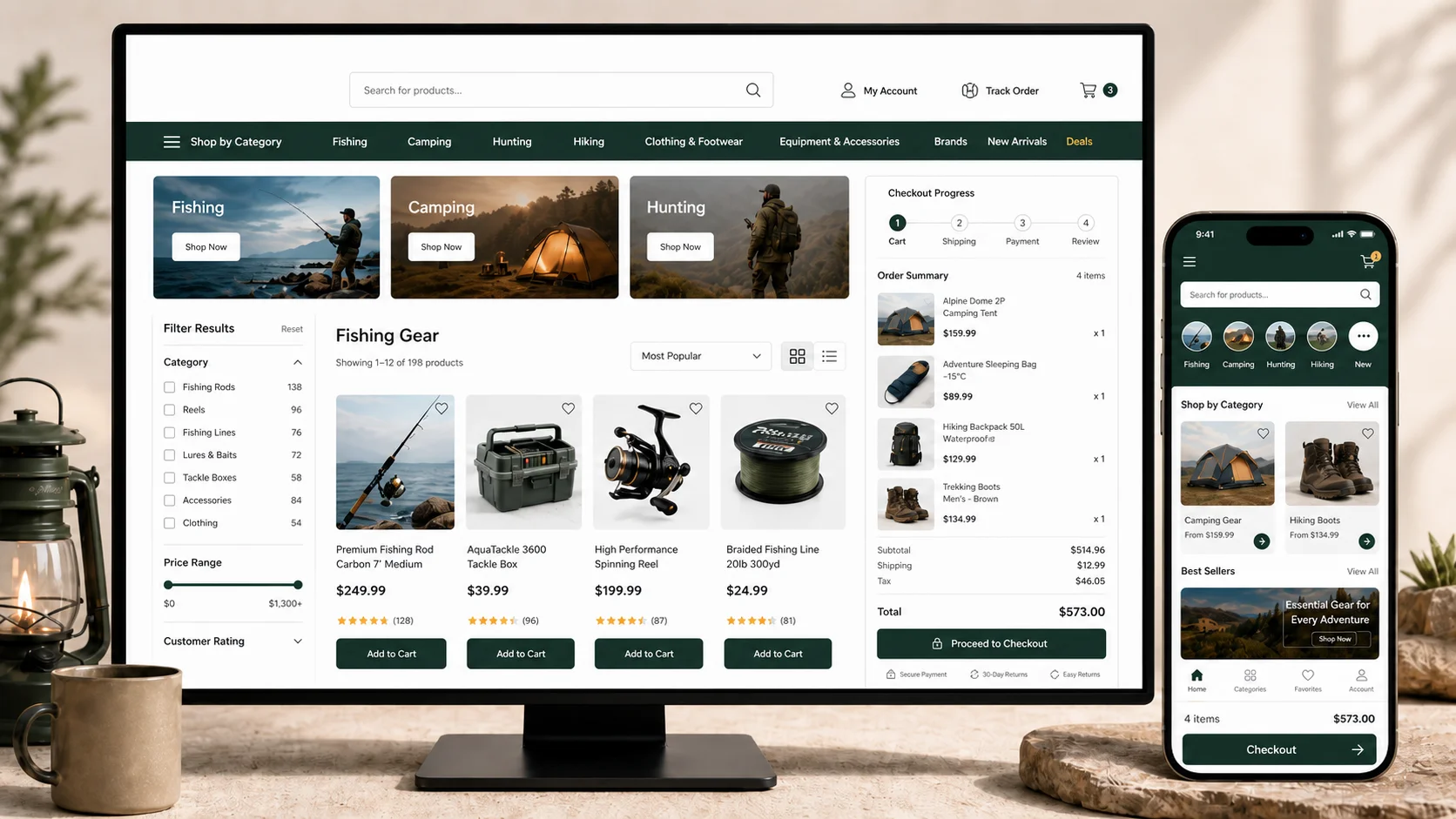 Camouflage — Outdoor & Sporting Goods Retailer, Kuwait