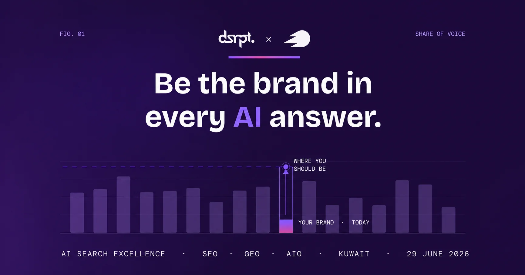 DSRPT x Semrush: inside Kuwait's first AI search event