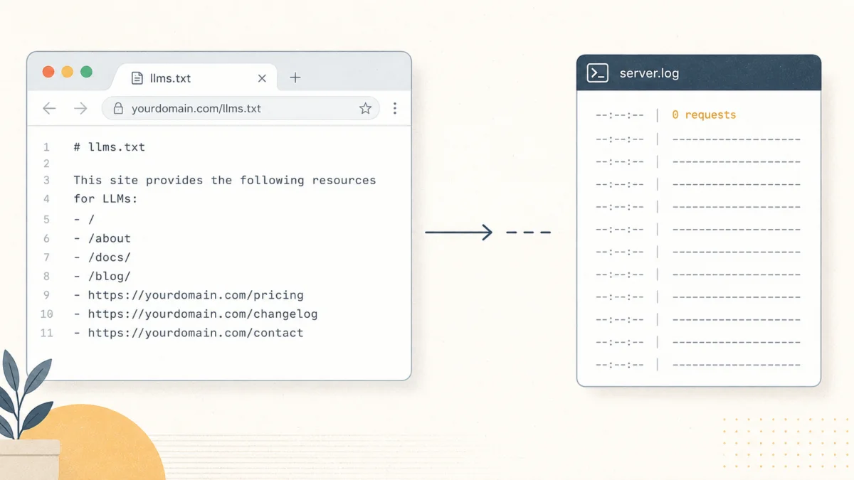 Does llms.txt help your website show up in AI answers?
