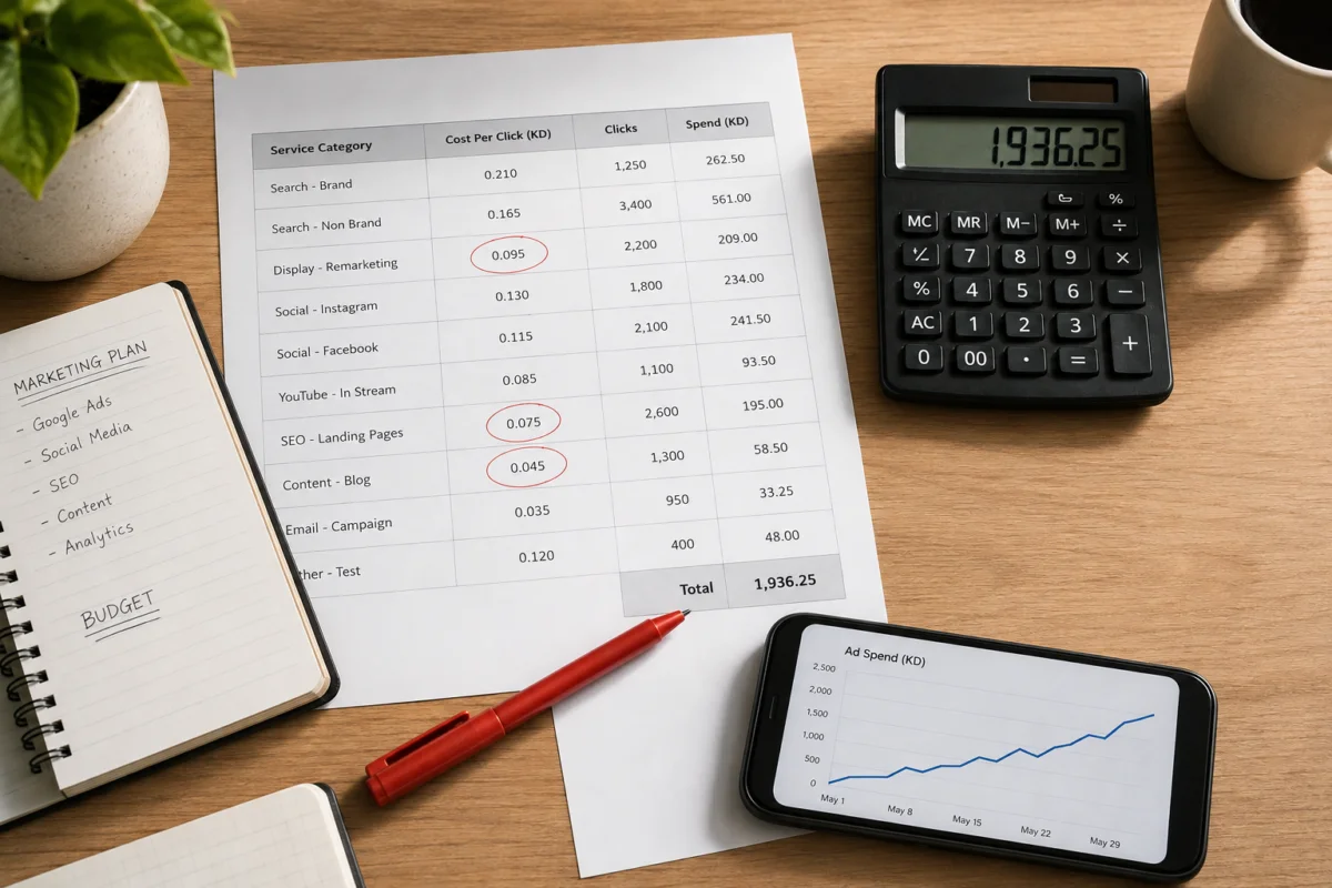 Google Ads agency pricing in Kuwait: the numbers nobody publishes