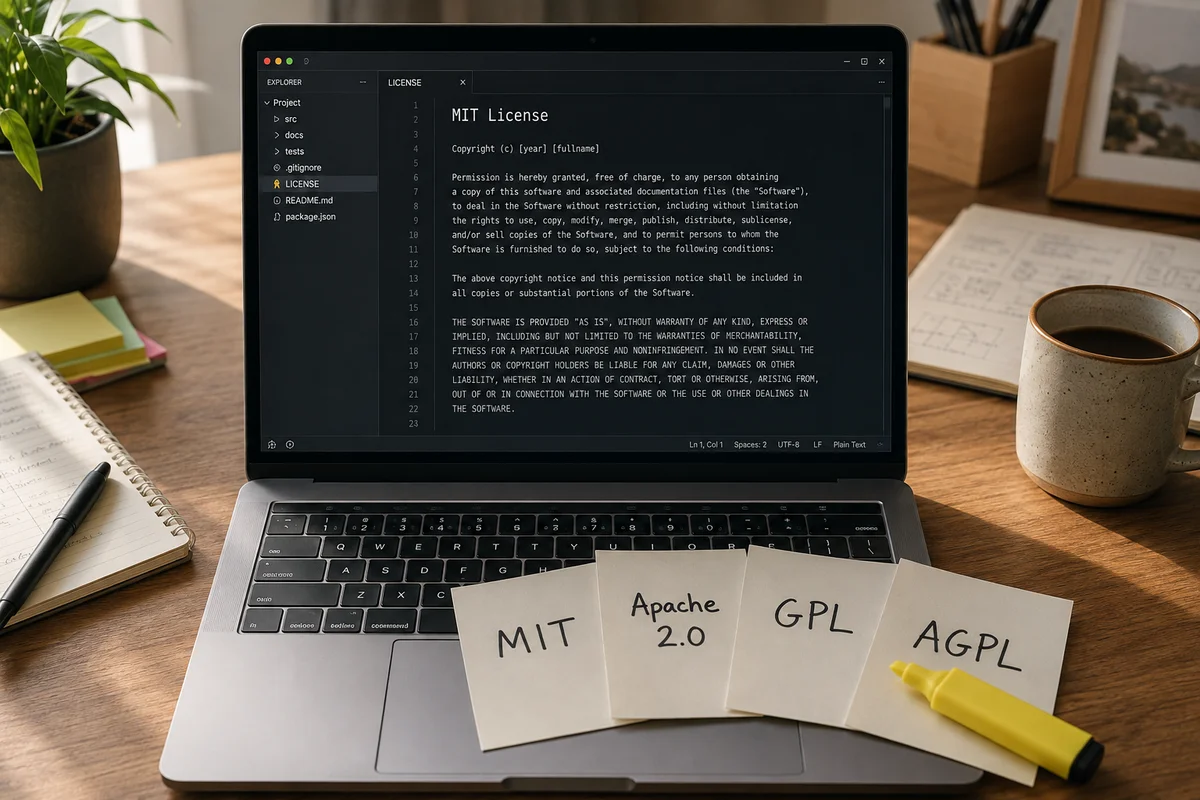 Software licenses explained: MIT, Apache, GPL and what each one lets you do